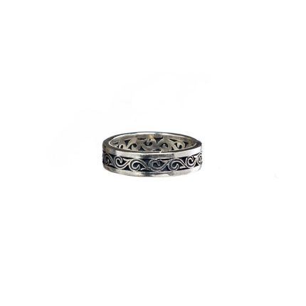 Gerochristo - Kyma band ring in Sterling Silver