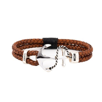 Brown Anchor Bracelet