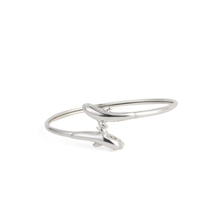 Dolphins Cuff Bracelet - 925 Sterling Silver