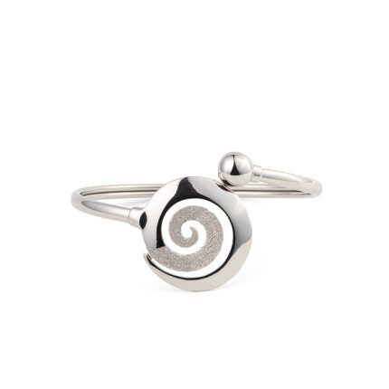 Spiral Hinge Bracelet - 925 Sterling Silver