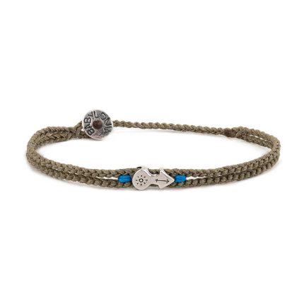 Babylonia Silver Bracelet - Positive Vibes
