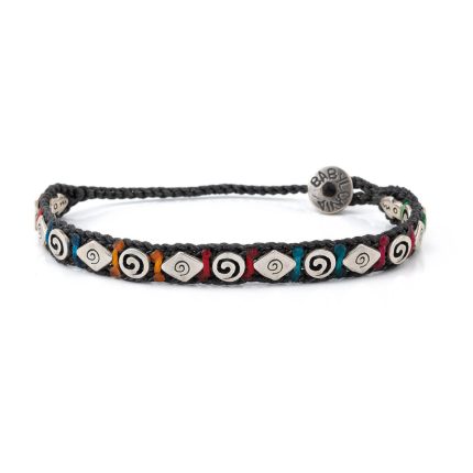 Babylonia Bracelet Soul Soul Soul Black – 935 Sterling Silver