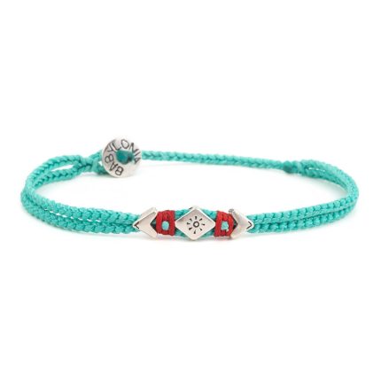 Babylonia Bracelet Happy Aqua – 935 Sterling Silver