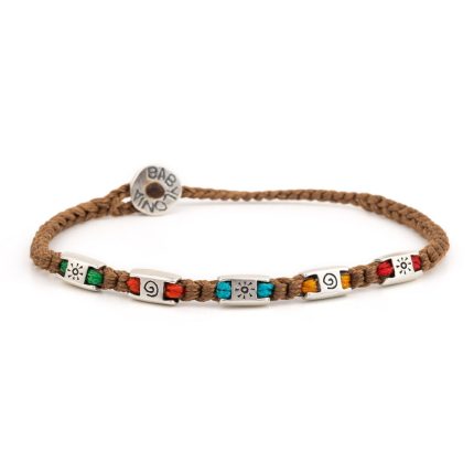 Babylonia Bracelet The Soul of Optimism Brown – 935 Sterling Silver