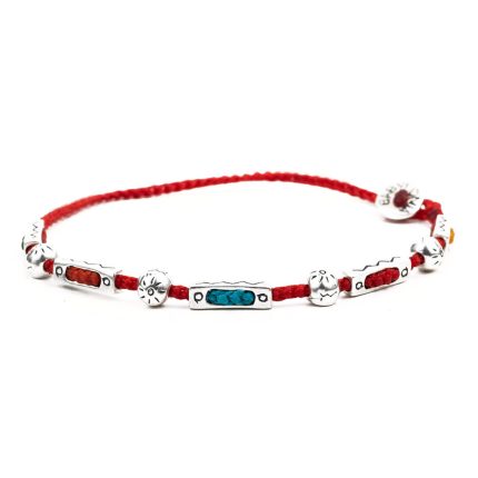 Babylonia Silver Bracelet ~ Think Positive