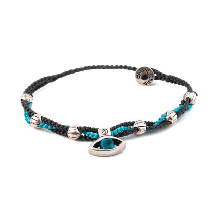 Babylonia Bracelet Soul Eye Black – 935 Sterling Silver