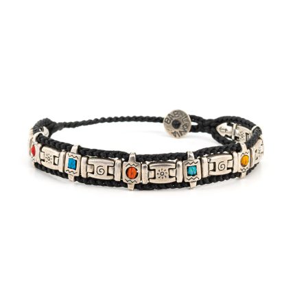 Babylonia Bracelet Positive Soul Black – 935 Sterling Silver