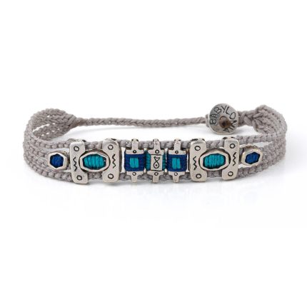 Babylonia Bracelet Adaptability Grey – 935 Sterling Silver