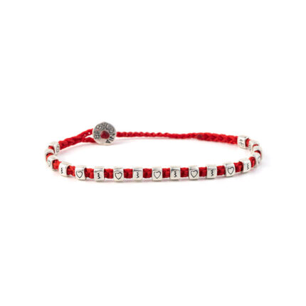 Babylonia Bracelet Love Dream Red – 935 Sterling Silver