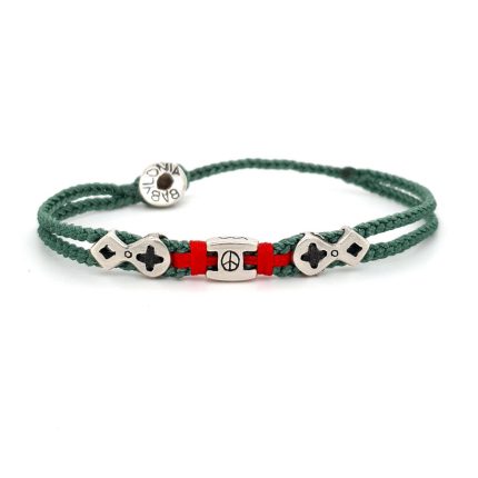 Babylonia Bracelet Faith & Peace – 935 Sterling Silver