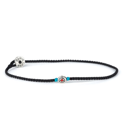 Babylonia Bracelet Red Cross Faith - 935 Sterling Silver