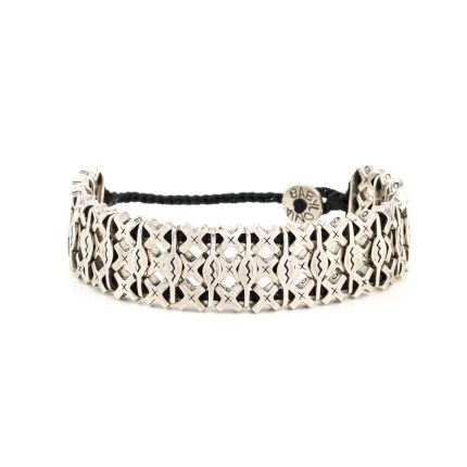 Babylonia Bracelet Sentiment Black – 935 Sterling Silver