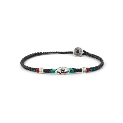 Babylonia Bracelet Window to the Soul Dark Grey – Sterling Silver