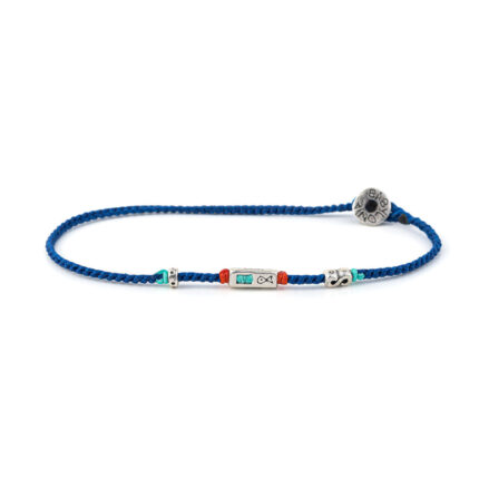 Babylonia Bracelet Across The Seas Royal Blue – Sterling Silver