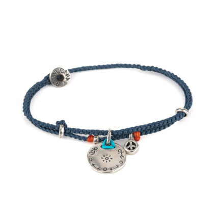 Babylonia Bracelet Charming Happy – 935 Sterling Silver