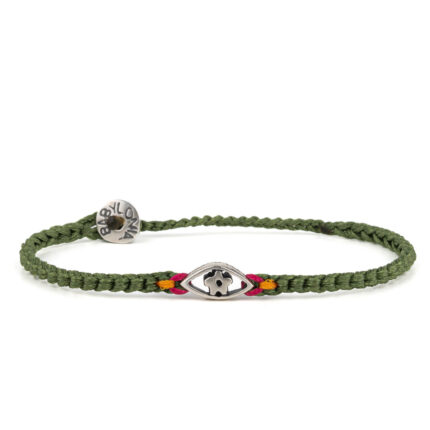 Babylonia Bracelet Eye Flower - 935 Sterling Silver