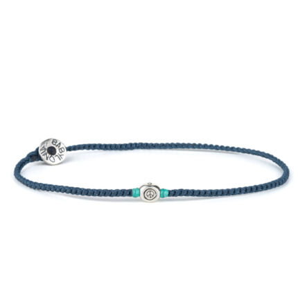 Babylonia Bracelet Blue Jean Peace - 935 Sterling Silver