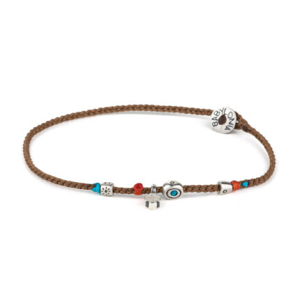 Babylonia Bracelet Faith Charm - 935 Sterling Silver