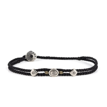 Babylonia Bracelet Double Spiritual Soul - 935 Sterling Silver