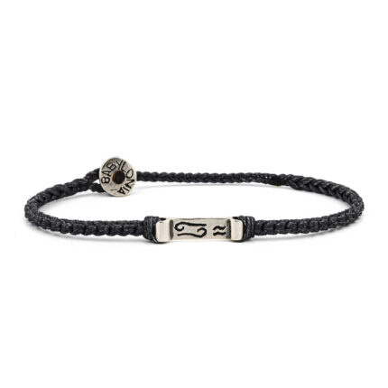 Babylonia Bracelet Zodiac Cancer Dark Grey – 935 Sterling Silver