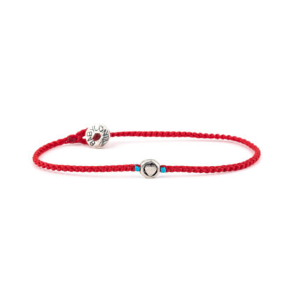 Babylonia Bracelet Love Red – 935 Sterling Silver