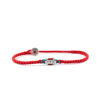 Babylonia Bracelet Happy Red – 935 Sterling Silver