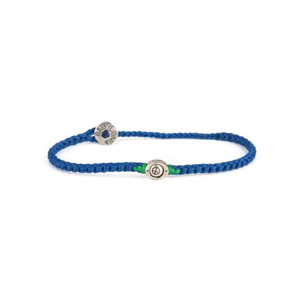 Babylonia Bracelet Peace Center Royal Blue – 935 Sterling Silver