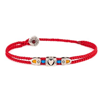 Babylonia Bracelet Honey Red – 935 Sterling Silver