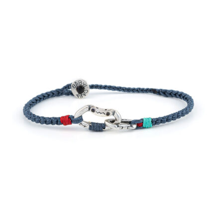 Babylonia Bracelet Be Safe Blue Jean – 935 Sterling Silver