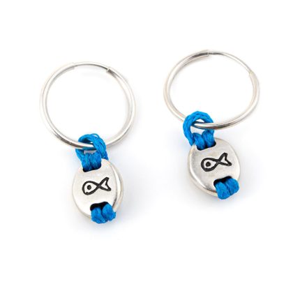 Babylonia Earrings Adaptability Royal Blue – 935 Sterling Silver