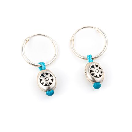 Babylonia Earrings Trust Blue – 935 Sterling Silver