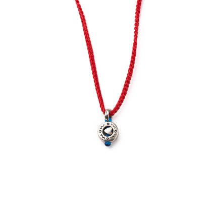 Babylonia Silver Necklace - Heart