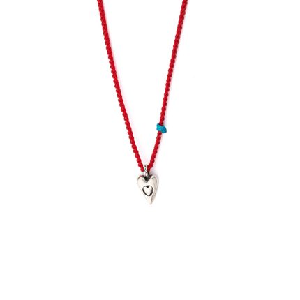 Babylonia Silver Necklace - Love and Trust