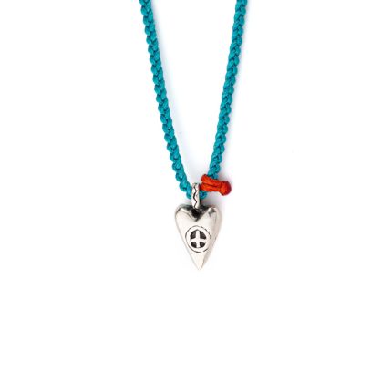 Babylonia Silver Necklace - Peace