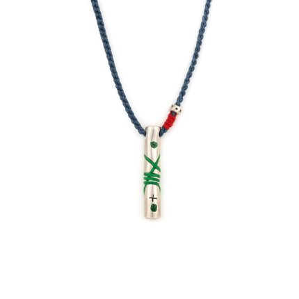 Let's Communicate Necklace - Babylonia Silver