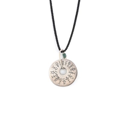 Babylonia Necklace Humans - Sterling Silver