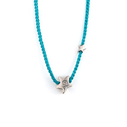 Babylonia Necklace The Hope Turquoise - Sterling Silver