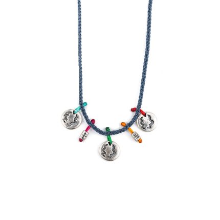 Babylonia Necklace Silver Communication