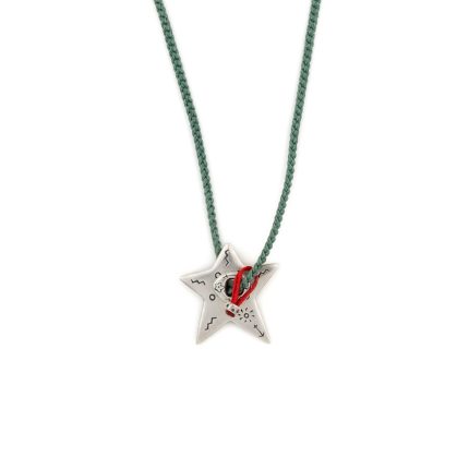 The Star of Happiness - Babylonia Silver Necklace