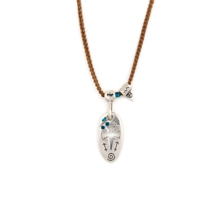 Faith And Ambition in your Soul - Babylonia Silver Necklace