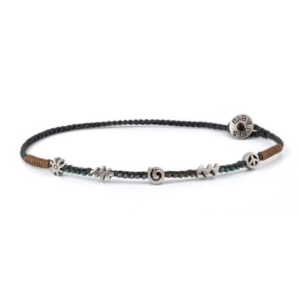 Babylonia Bracelet Soul Trust Dark Grey – 935 Sterling Silver