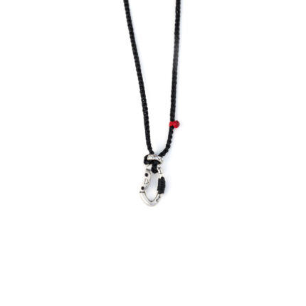 Babylonia Necklace Solidarity Black - 935 Sterling Silver