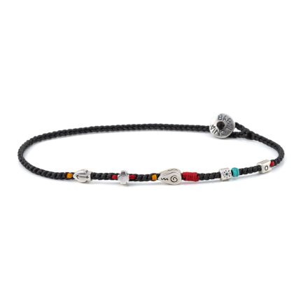 Babylonia Bracelet Soul N Faith Black – 935 Sterling Silver