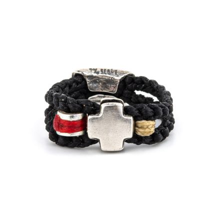 Babylonia Silver Faith Ring