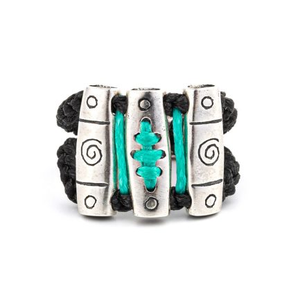 Babylonia Ring Faith and Soul - 935 Sterling Silver