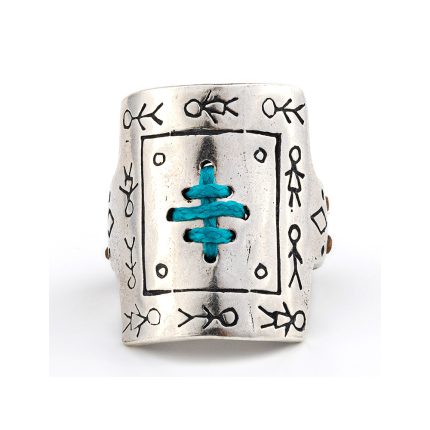 Babylonia Ring in 935⁰ Sterling Silver