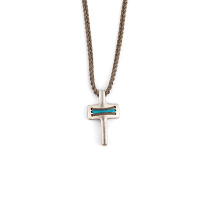 Babylonia Necklace Faith Brown - Sterling Silver