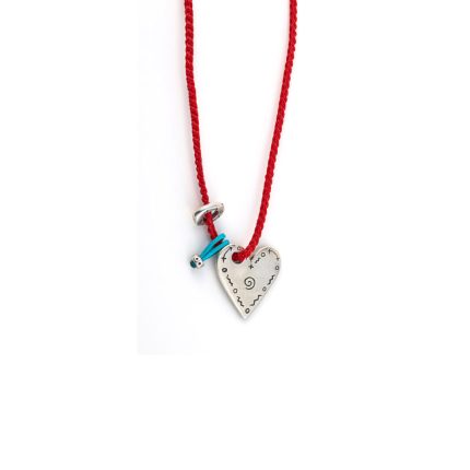 Babylonia Necklace It's Only Love Red – 935 Sterling Silver