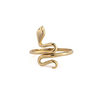 Snake Ring - 14K Gold