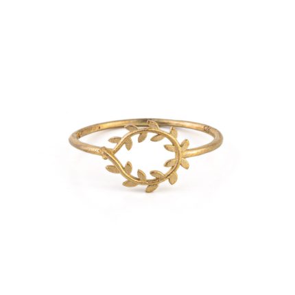Olive Wreath Ring - 14K Gold